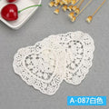 Water-soluble Gold/Silver Metallic Thread Lace Applique Embroidery Flower Lace Patch for Garment Decoration