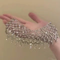 Fringe Galaxy Necklace, Elegant & High-End Pendant, Fashionable Versatile Eye-Catching Clavicle Chain