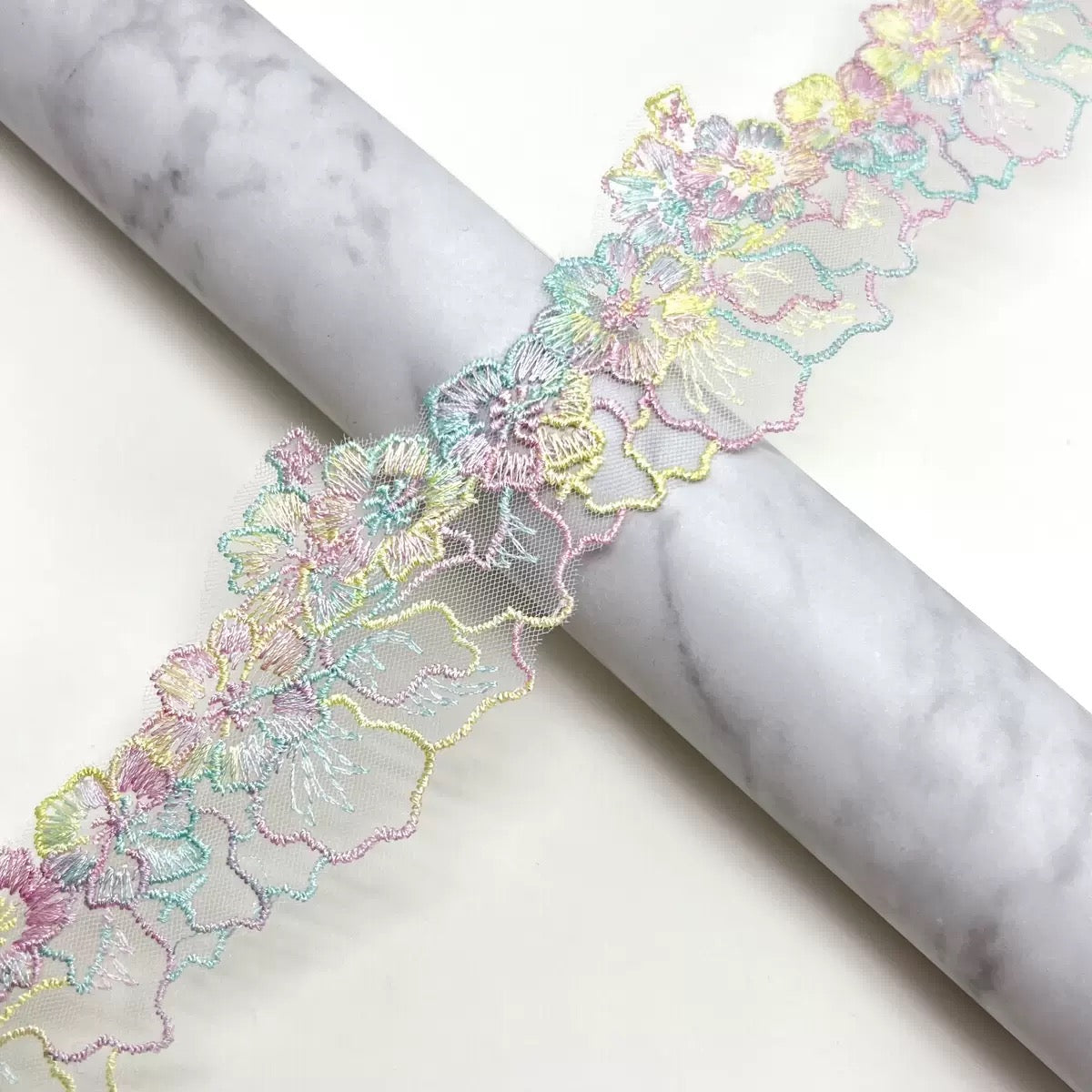 New Arrival Mesh Chinese Style Gold Embroidered Lace Trim, Hanfu Mesh Ribbon, Cheongsam Clothing Accessories